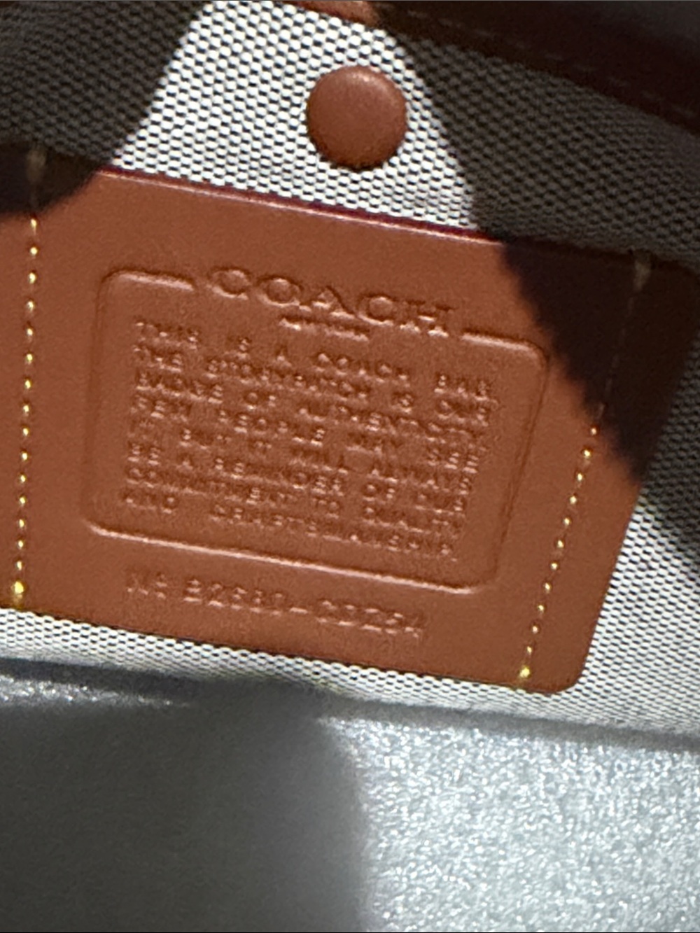 Coach LL Rogue 40 Rexy Anniversary Charm Accents NWT - Picture 4 of 11